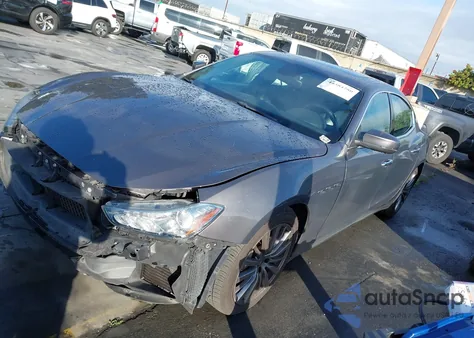 2018 Maserati Ghibli z USA, uszkodzony, nr VIN ZAM57XSA6J1304912